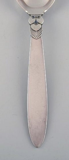 Georg Jensen Cactus Table Spoon in Sterling Silver