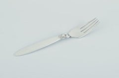 Georg Jensen Cactus. Two dinner forks in sterling silver.