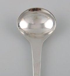 Georg Jensen Caravel Bouillon Spoon in Sterling Silver, Twelve Spoons Available