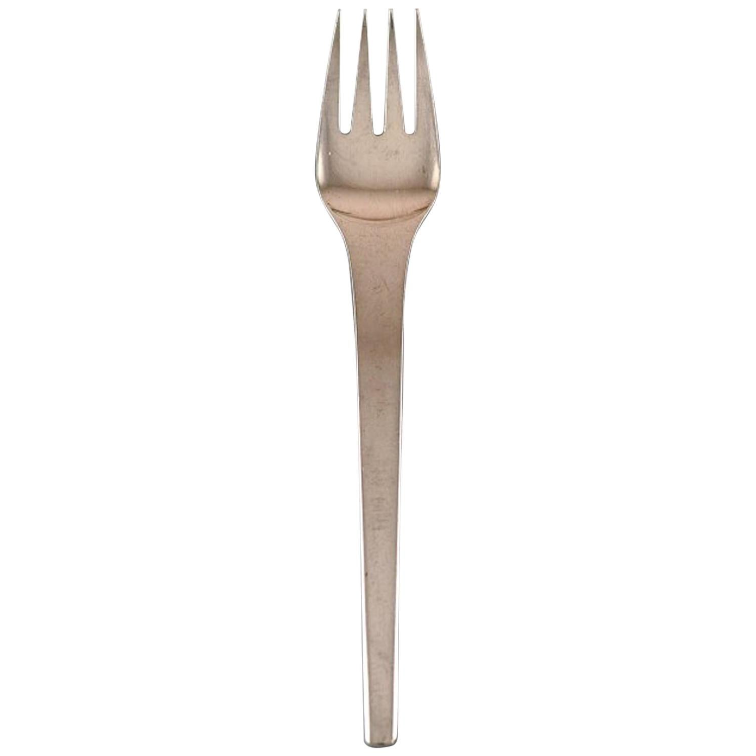 Georg Jensen Caravel dinner fork in sterling silver. 3 pcs in stock.