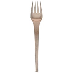 Vintage Georg Jensen Caravel dinner fork in sterling silver. 3 pcs in stock.