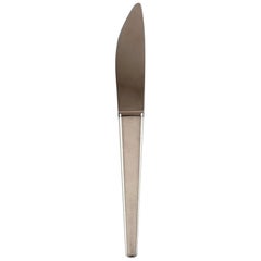 Georg Jensen Caravel Dinner Knife in Sterling Silver, 6 Pieces