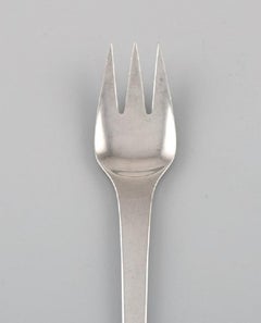 Georg Jensen Caravel Fish Fork in Sterling Silver, 13 Forks Available