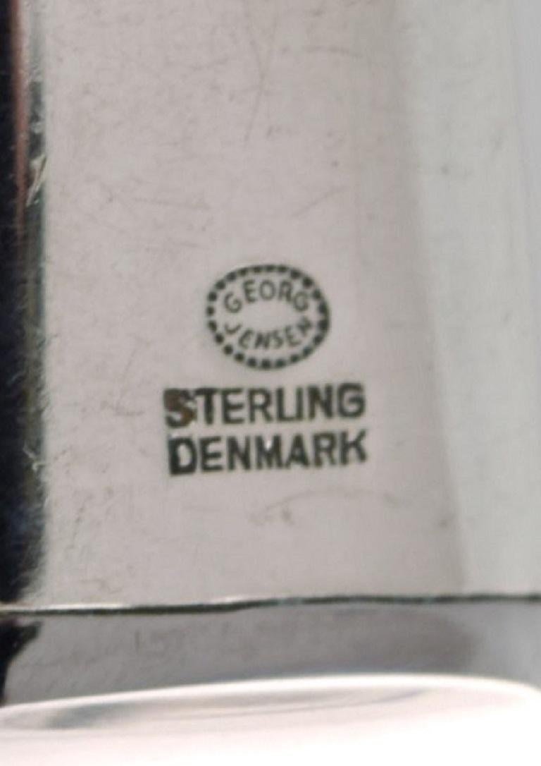 Danese Georg Jensen Coltello da frutta Caravel in argento sterling, 2 coltelli disponibili in vendita