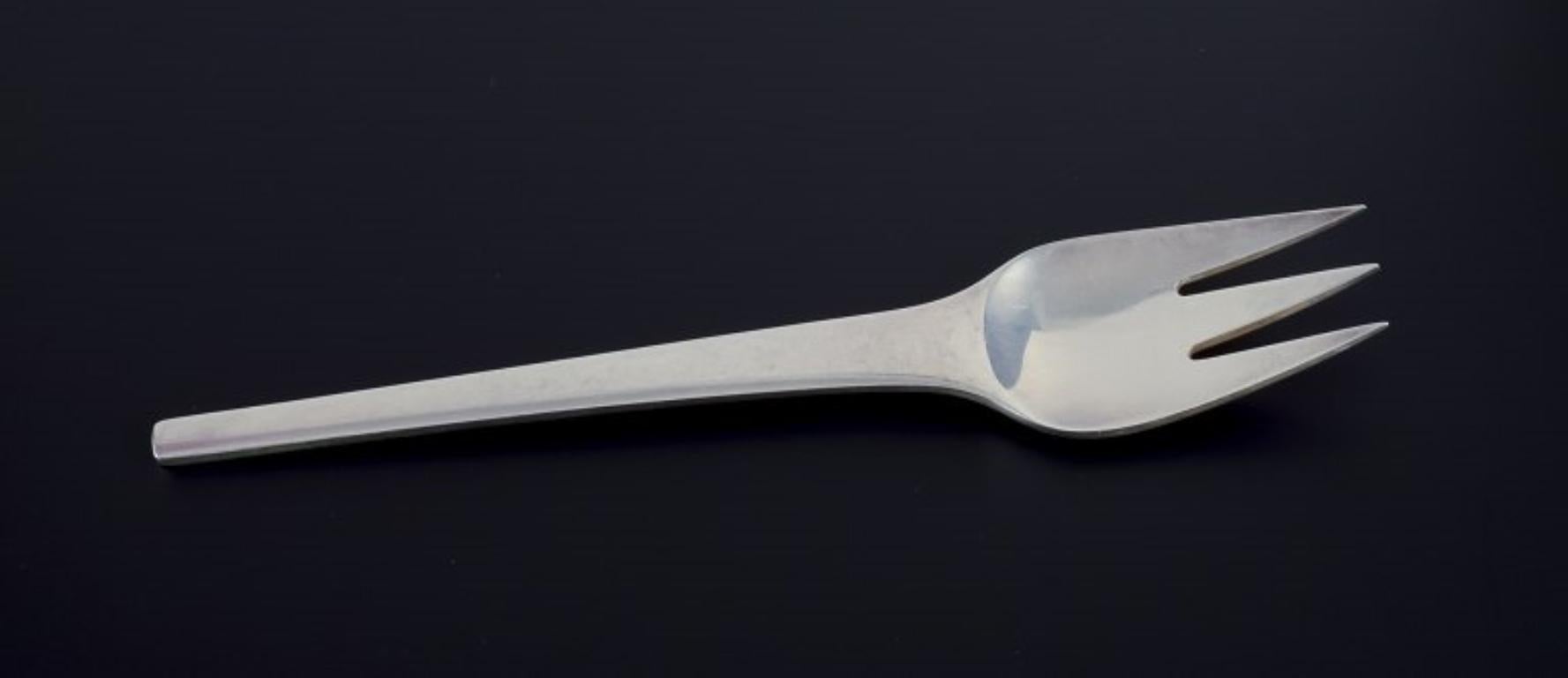 Georg Jensen, Caravel. Set of six lunch forks in sterling silver. Escandinavo moderno en venta