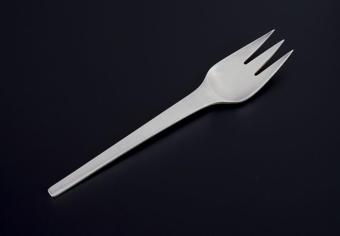 Georg Jensen, Caravel. Set of six lunch forks in sterling silver. Danés en venta