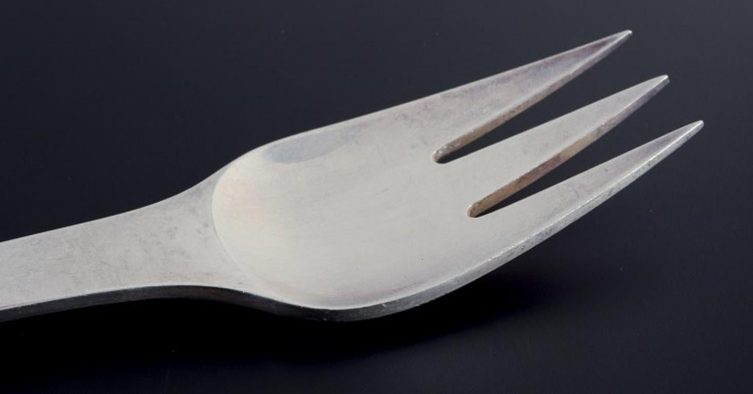 Georg Jensen, Caravel. Set of six lunch forks in sterling silver. en Excelente estado para la venta en Copenhagen, DK
