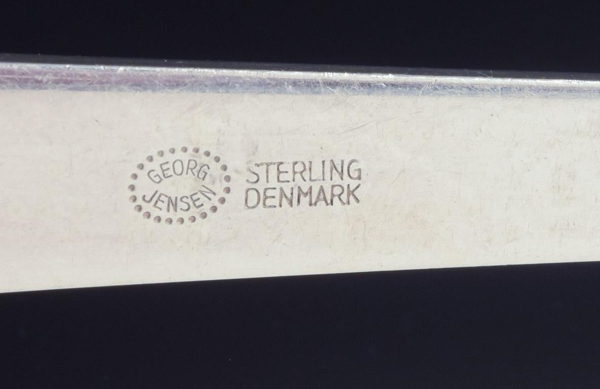 Georg Jensen, Caravel. Set of six lunch forks in sterling silver. mediados del siglo XX en venta