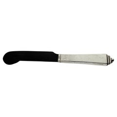 Cuchillo para caviar/mantequilla Georg Jensen de plata de ley y cuerno