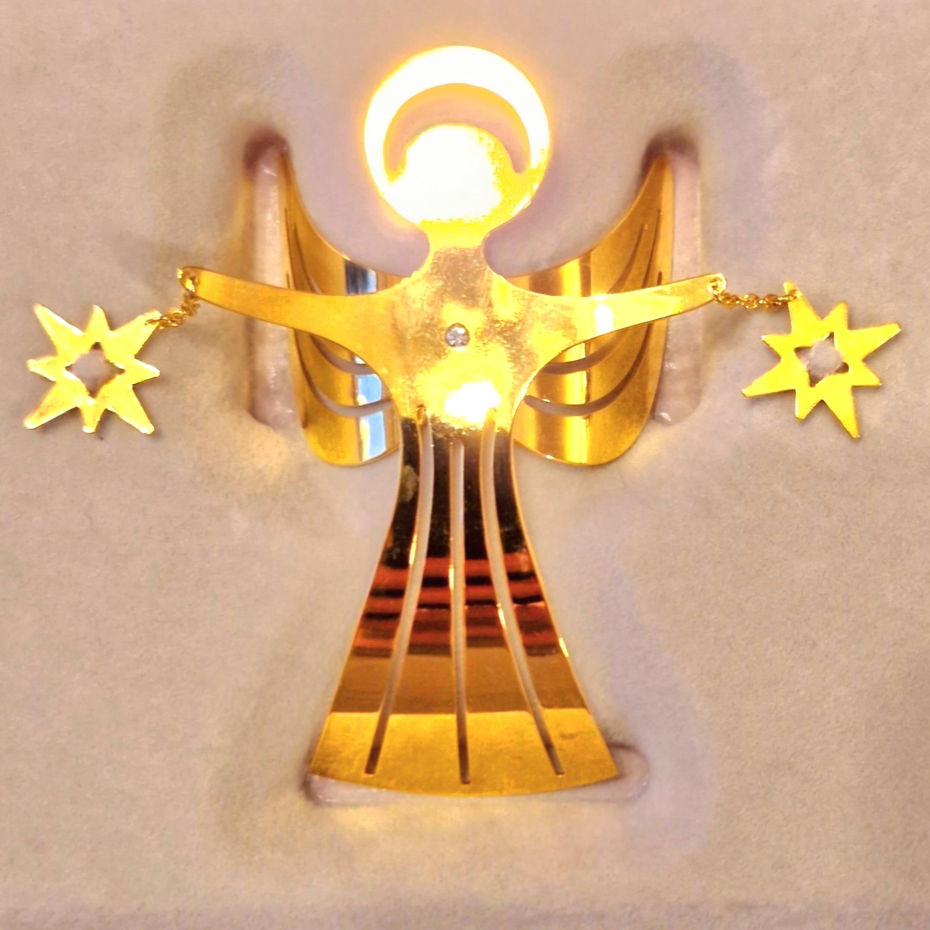 Georg Jensen Christmas Ornament 1989, Nanna Ditzel (Messing) im Angebot