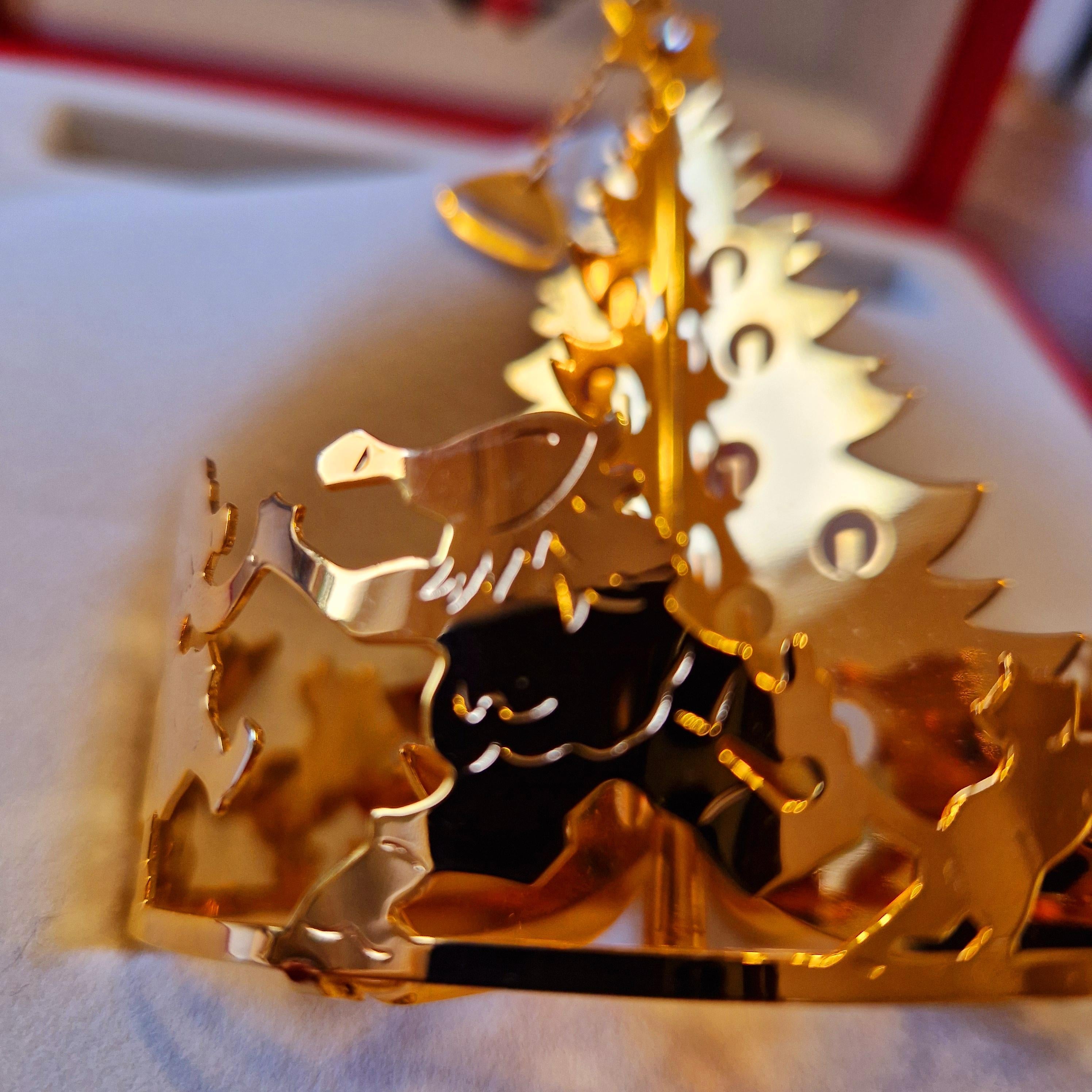 Ornament de Noël Georg Jensen 1997, Finn Næss-Schmidt en vente 5