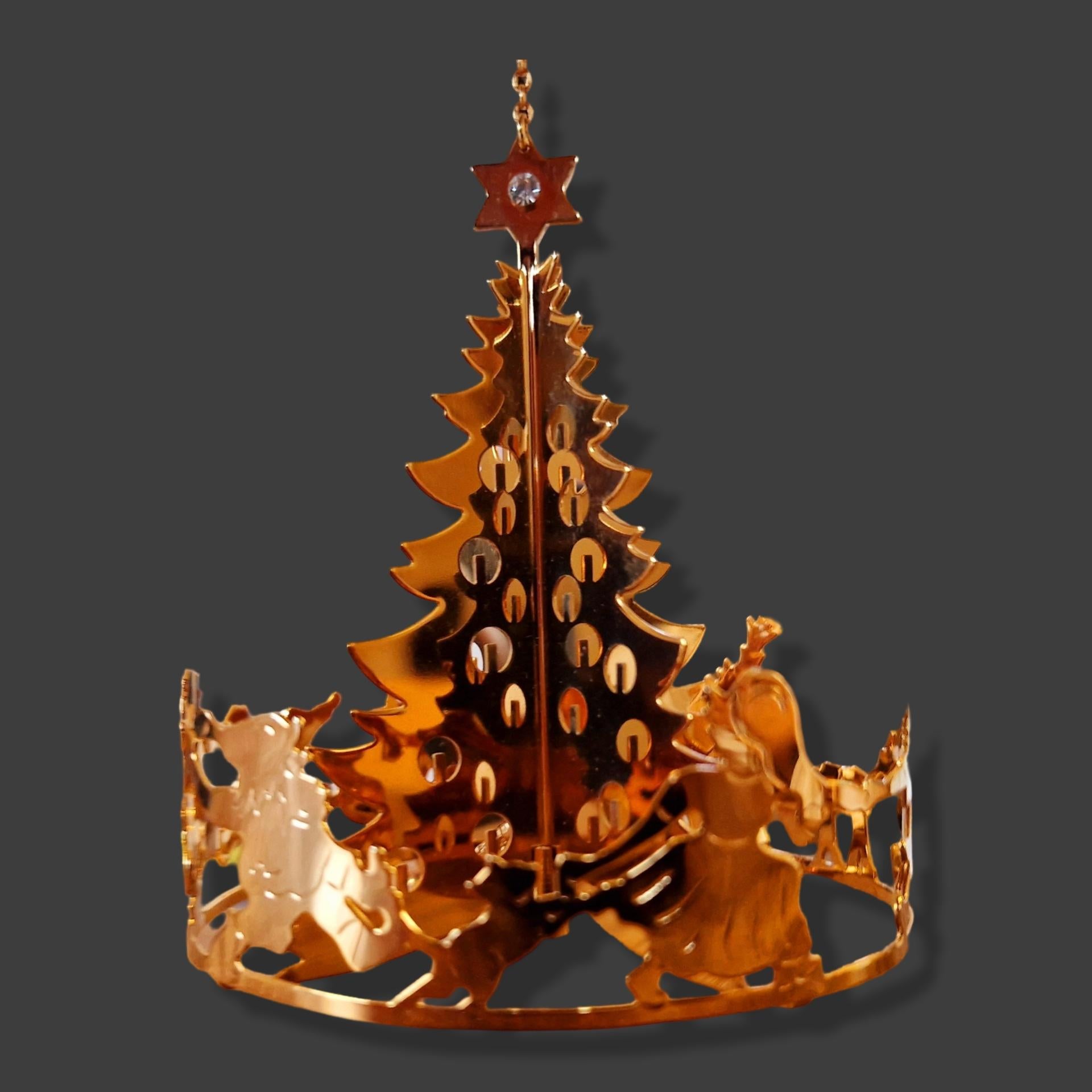 Fin du 20e siècle Ornament de Noël Georg Jensen 1997, Finn Næss-Schmidt en vente