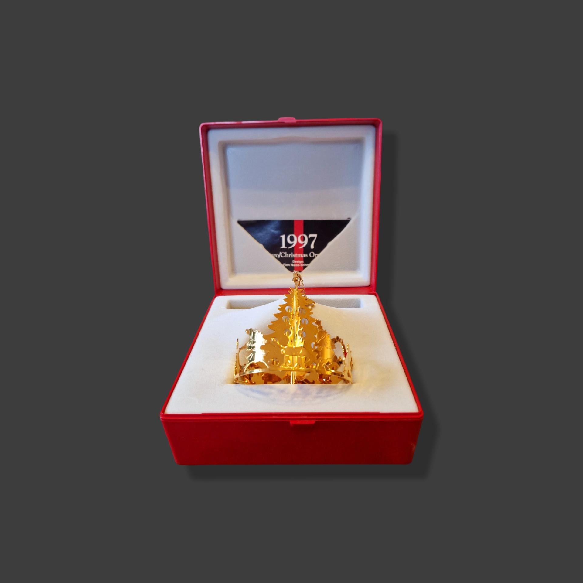 Ornament de Noël Georg Jensen 1997, Finn Næss-Schmidt en vente 3