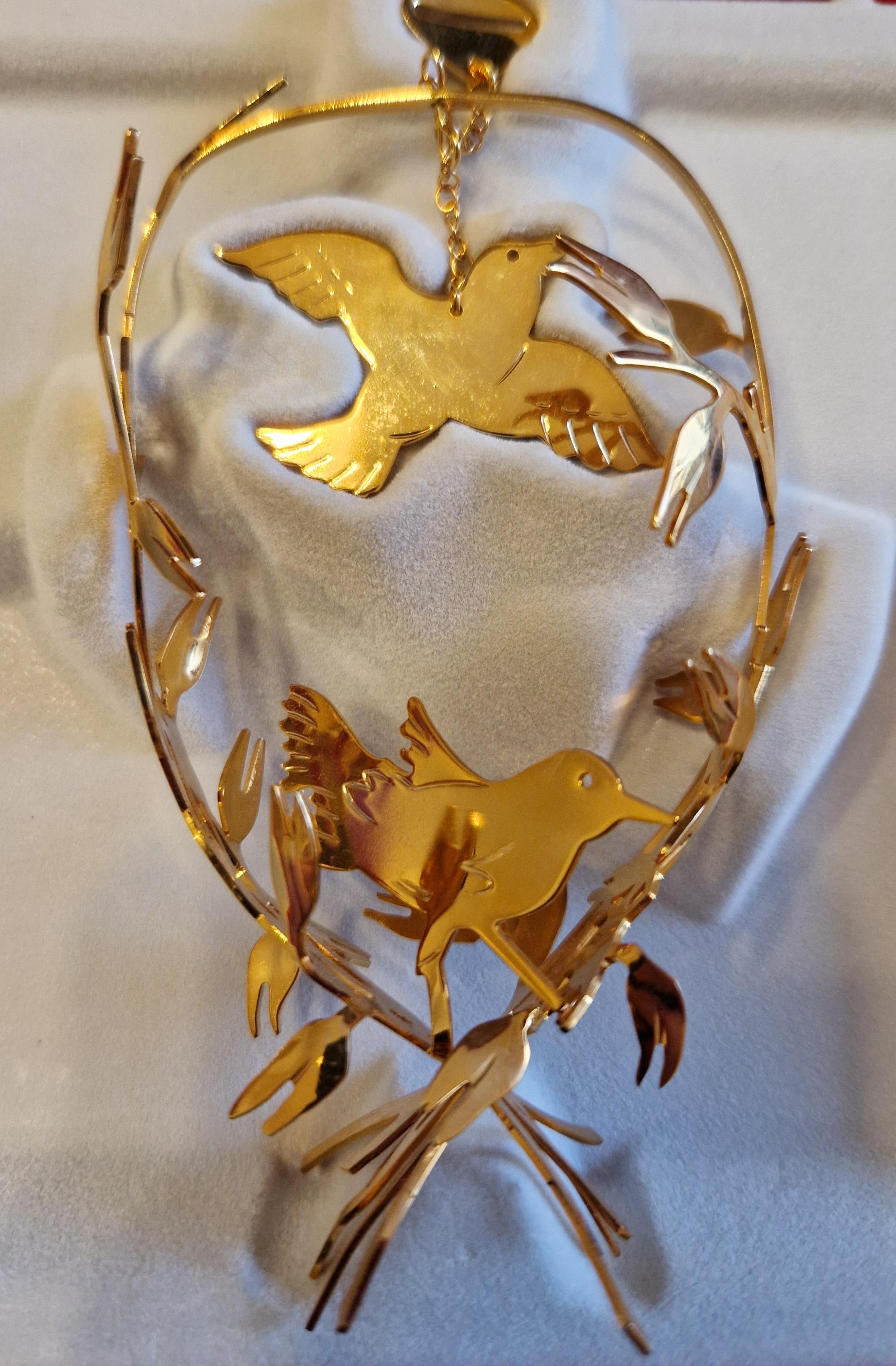 Danois Ornament de Noël Georg Jensen 1998, Finn Næss-Schmidt en vente