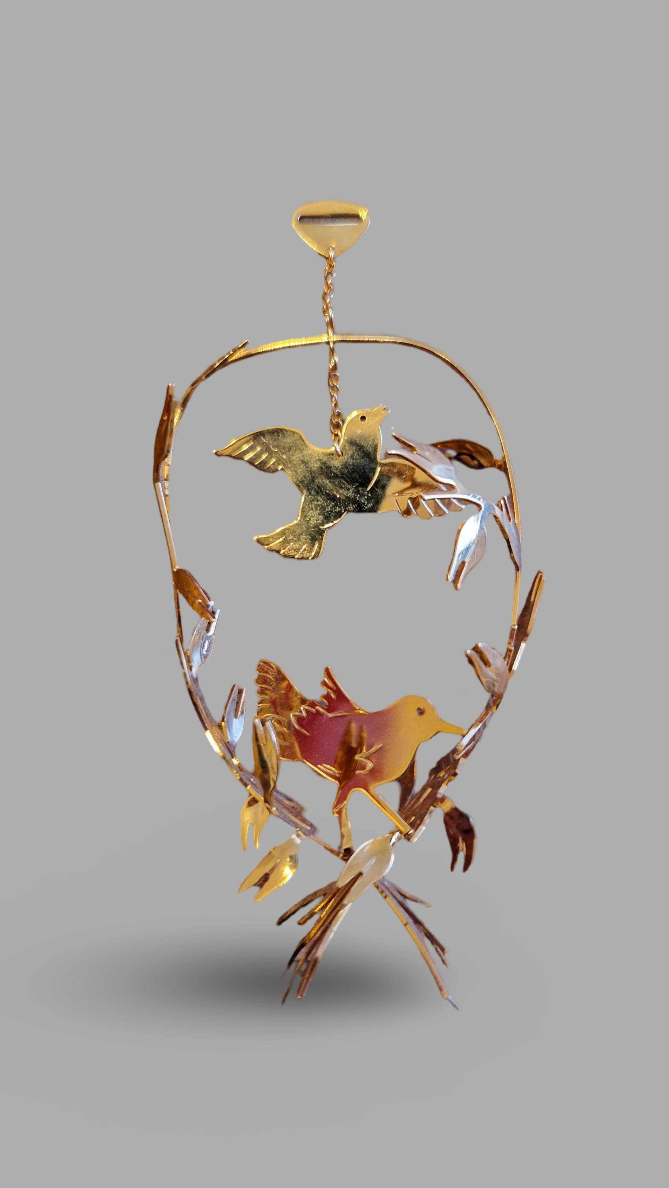 Ornament de Noël Georg Jensen 1998, Finn Næss-Schmidt en vente 2