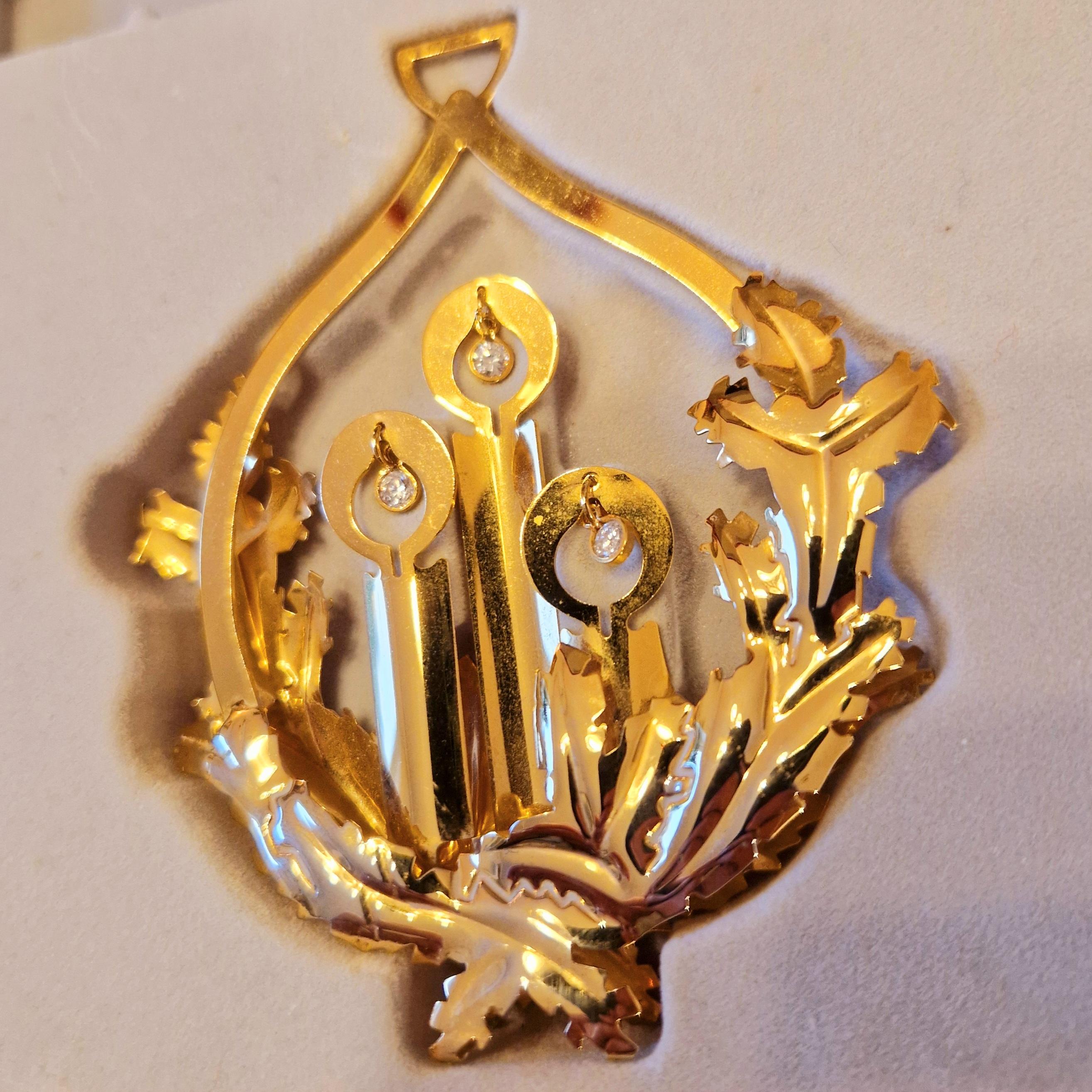 Georg Jensen Christmas Ornament 1999, Nina Schrøder For Sale 6