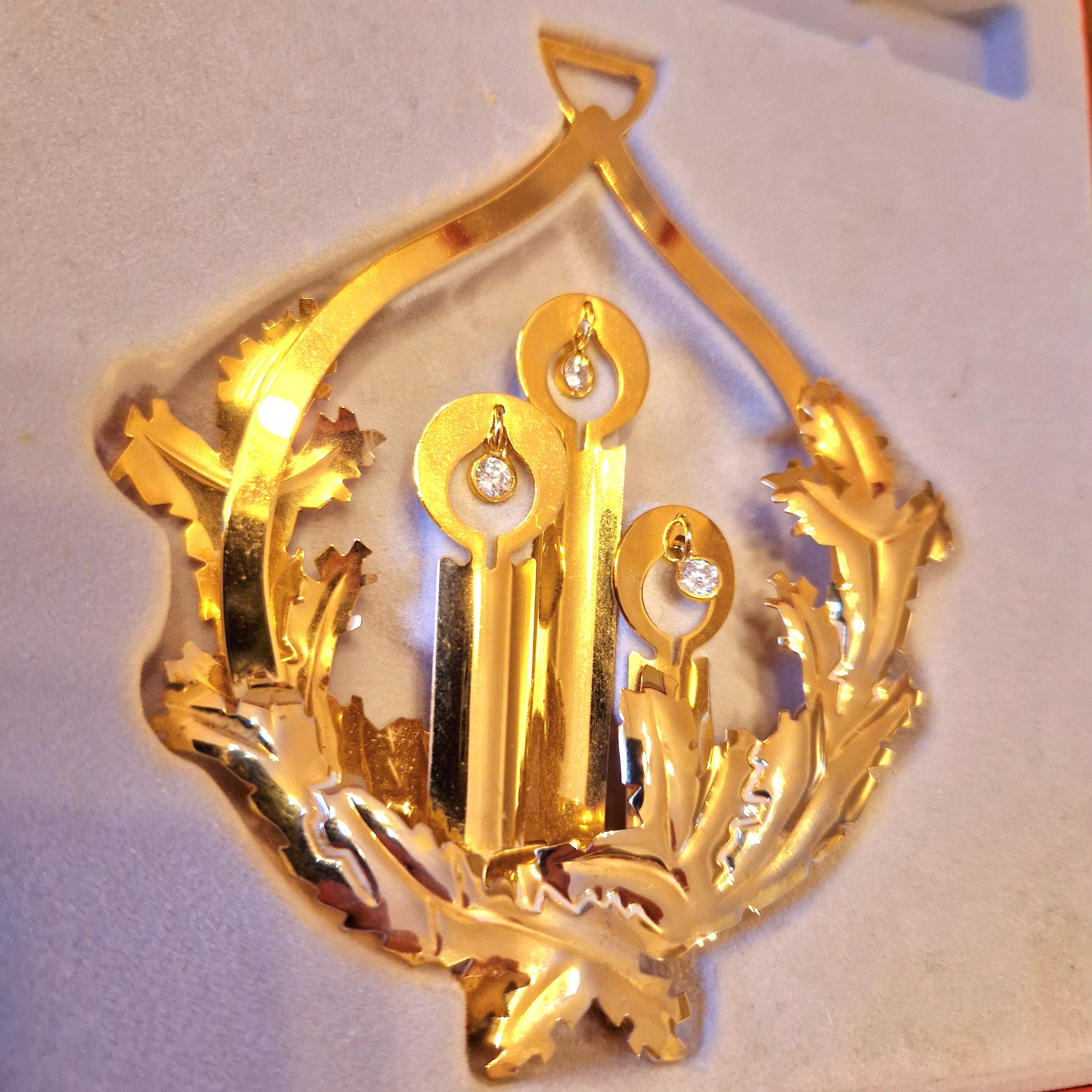 Georg Jensen Christmas Ornament 1999, Nina Schrøder For Sale 7