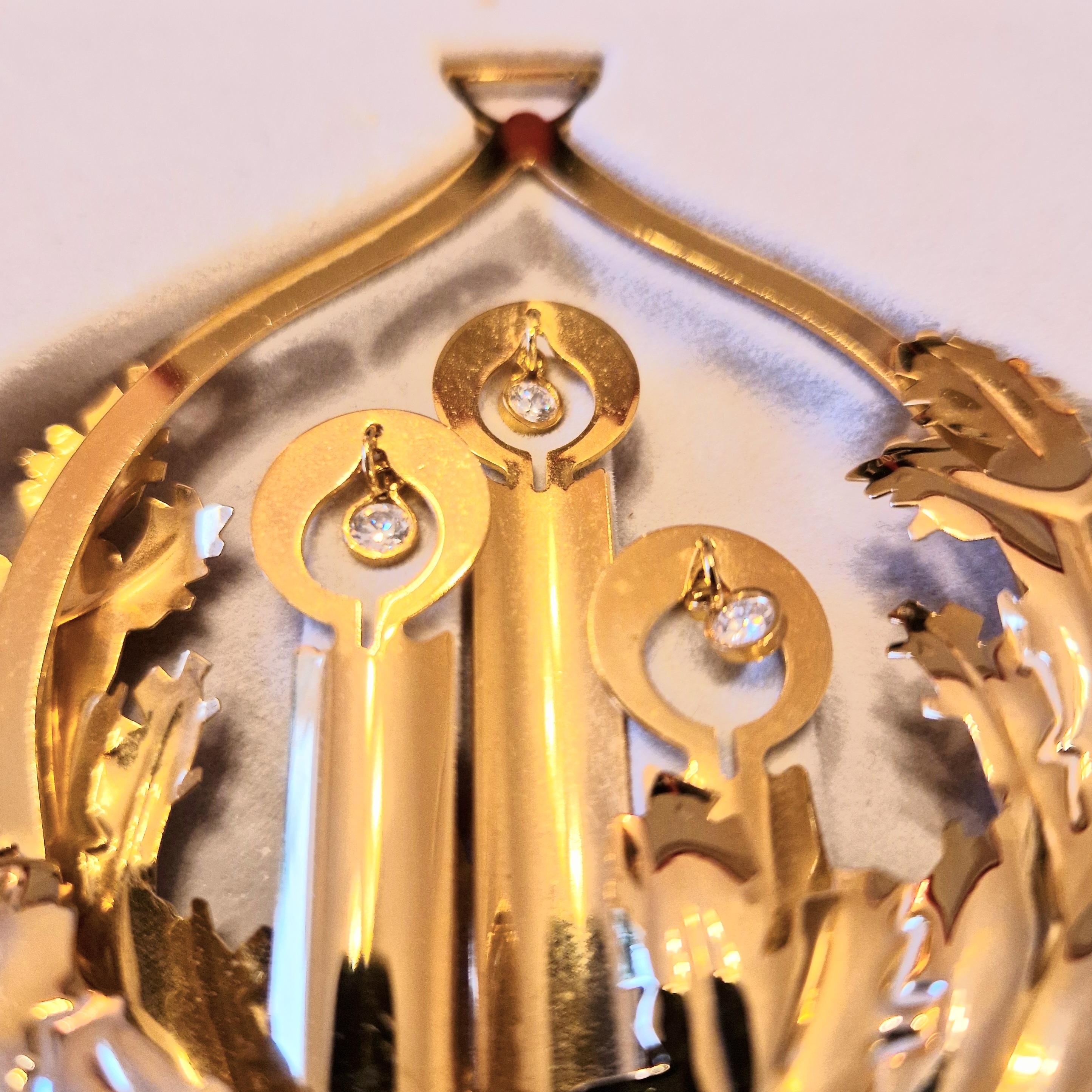 Georg Jensen Christmas Ornament 1999, Nina Schrøder For Sale 8