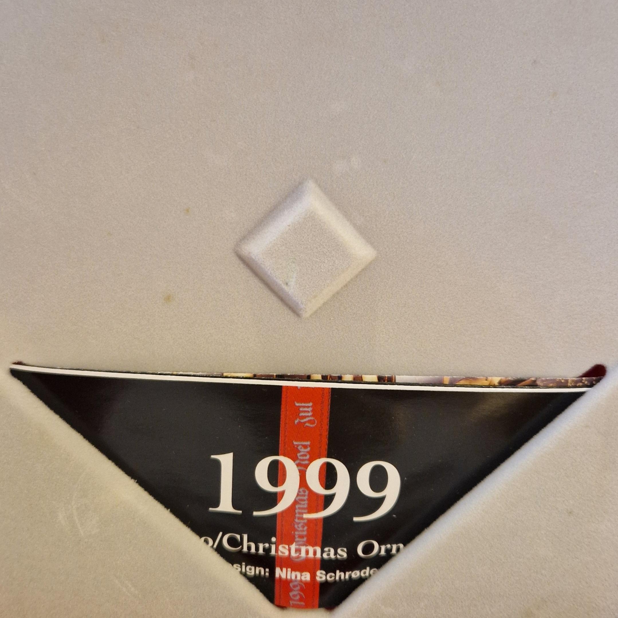 Georg Jensen Christmas Ornament 1999, Nina Schrøder For Sale 12