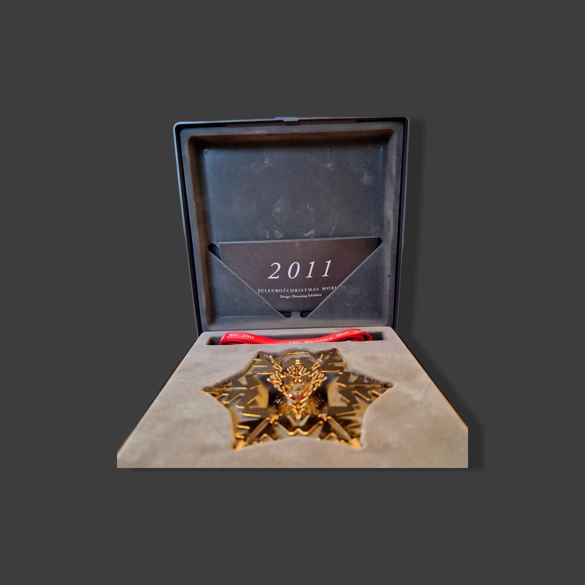 XXIe siècle et contemporain Ornament de Noël 2011 de Georg Jensen, Flemming Eskildsen en vente