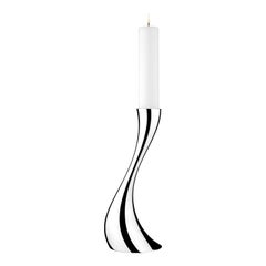 Georg Jensen Cobra Small Floor Candleholder in Steel by Constantin Wortmann