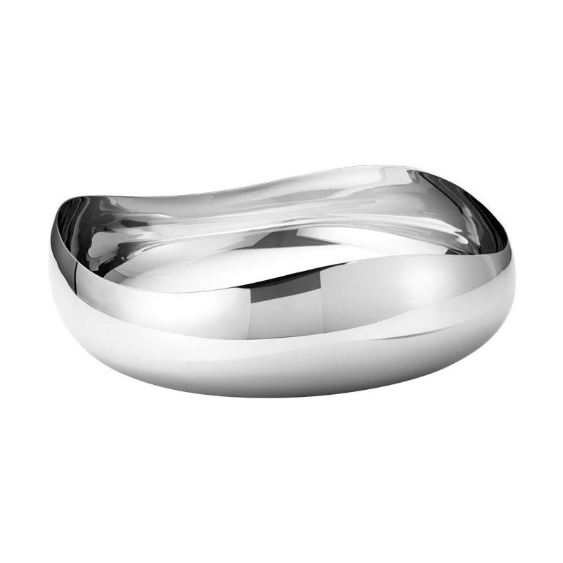 Georg Jensen Cobra Large Serving Bowl in Stainless Steel by Constantin Wortmann For Sale