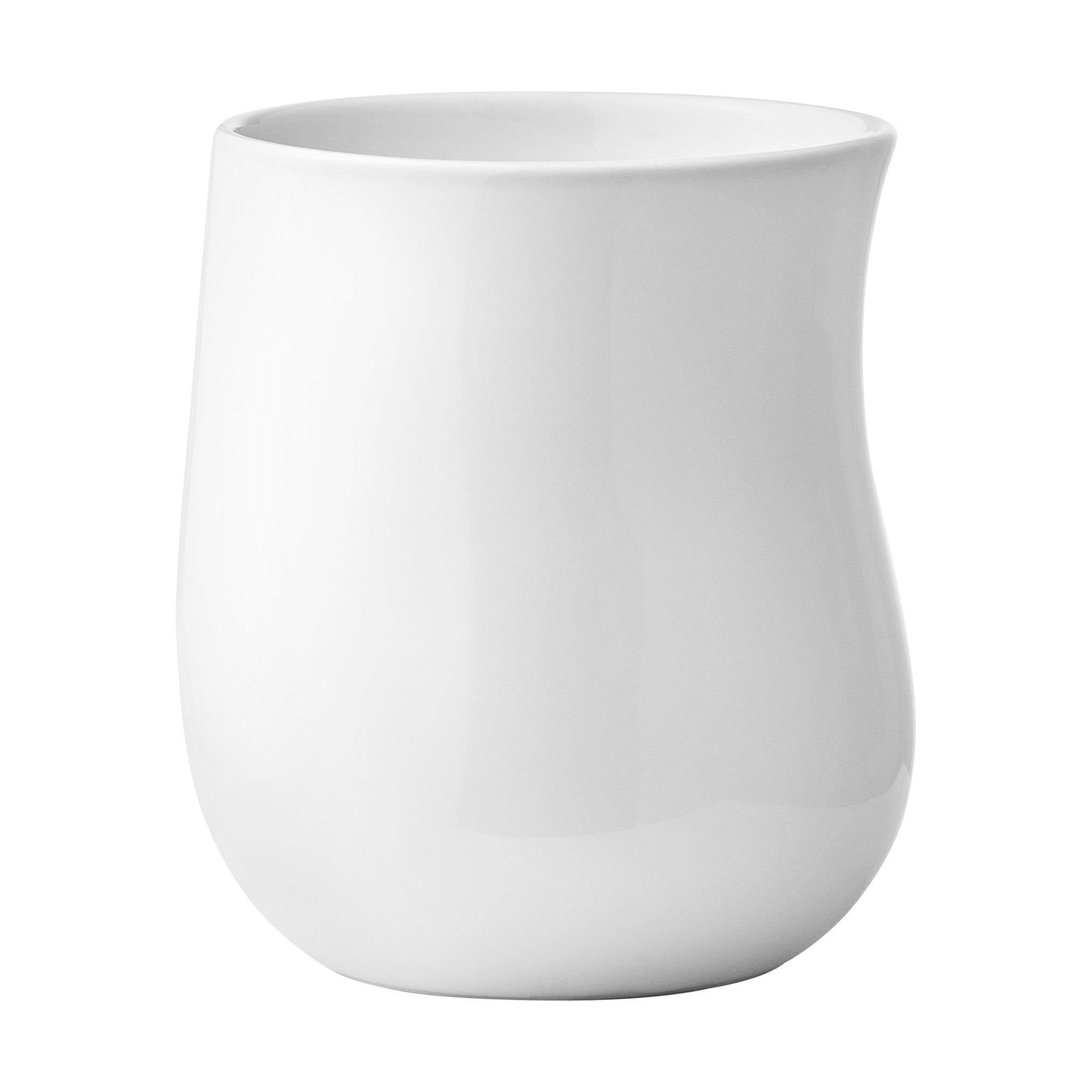 Georg Jensen Cobra Thermo Cup in Porcelain by Constantin Wortmann For Sale