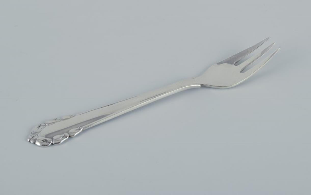 Georg Jensen, komplettes Zwölf-Personen-Fischbesteck 