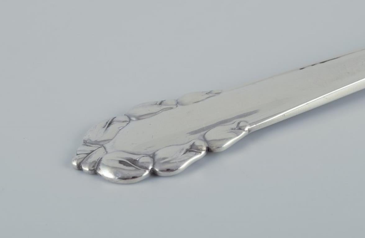 Georg Jensen, komplettes Zwölf-Personen-Fischbesteck 