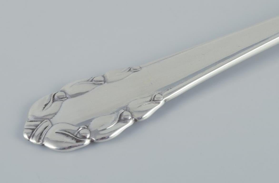 Georg Jensen, komplettes Zwölf-Personen-Fischbesteck 