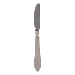 Georg Jensen Continental Lunch Knife in Sterling Silver and Stainless Steel