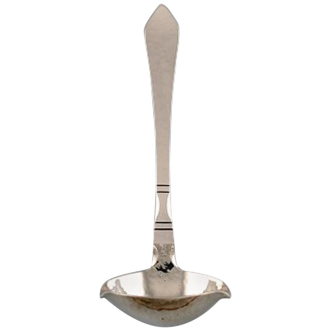 Georg Jensen Continental Sauce/Butter Spoon in All Silver, Silverware