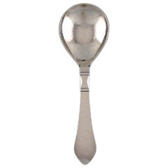 Antique Georg Jensen Continental Serving Spoon in Silver, Dated 1929