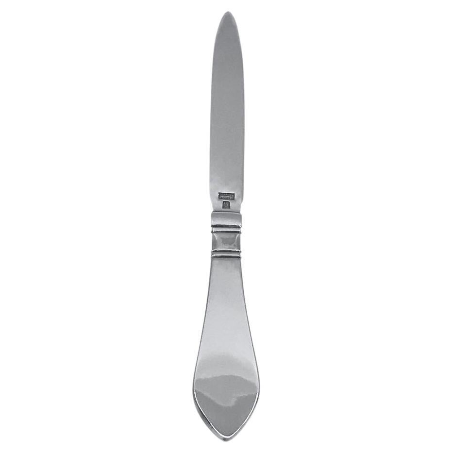 Georg Jensen Continental Sterling Silver All-Silver Knife For Sale