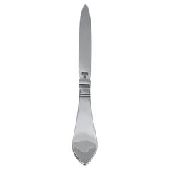 Vintage Georg Jensen Continental Sterling Silver All-Silver Knife