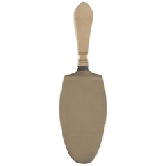 Georg Jensen Continental Sterling Silver Cake Server with Steel Blade