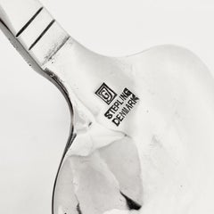 Georg Jensen Continental Sterling Silver Grapefruit Spoon Triangular 075