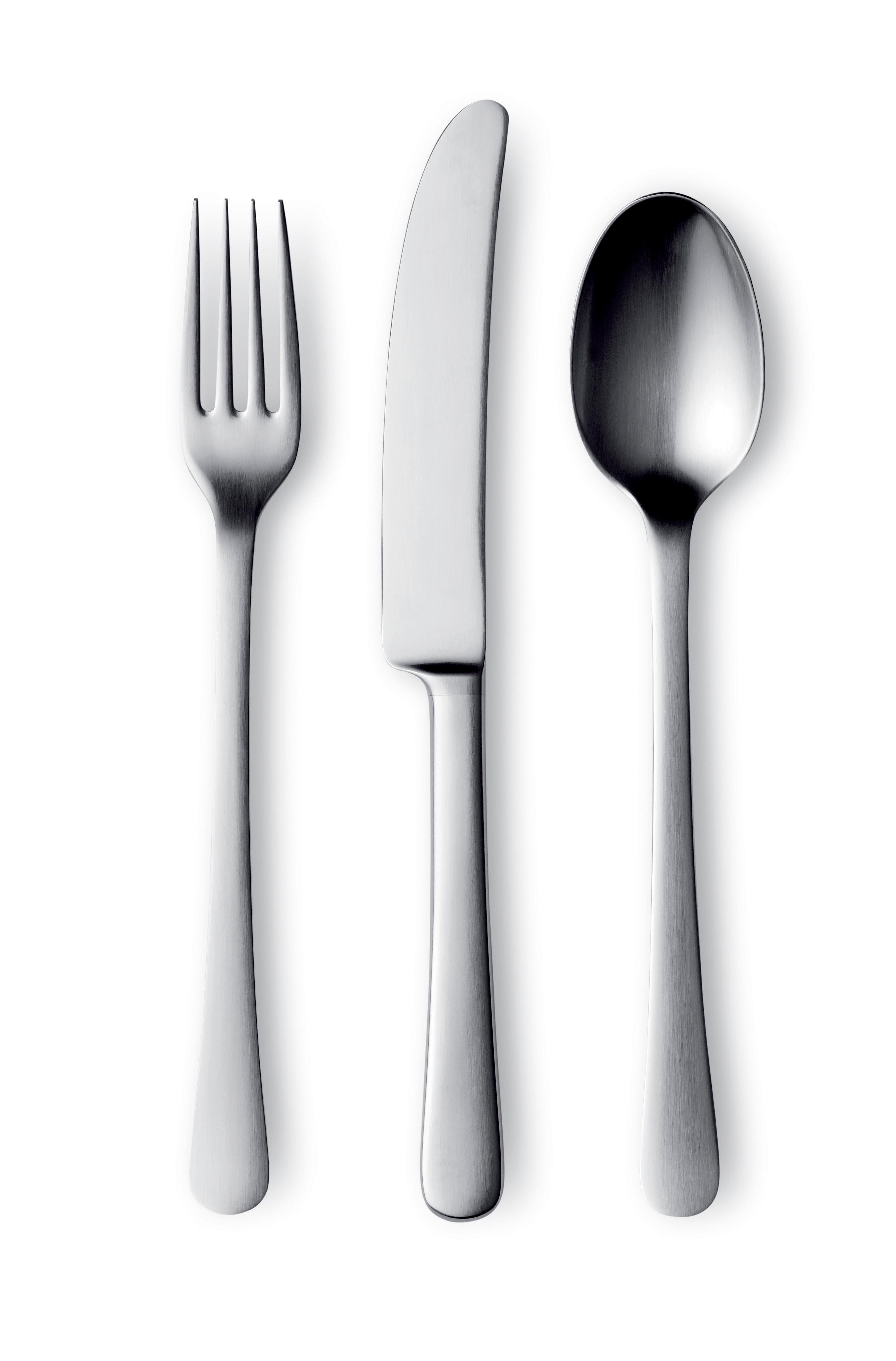 Modern Georg Jensen Copenhagen Dinner Spoon in Stainless Steel by Grethe Meyer