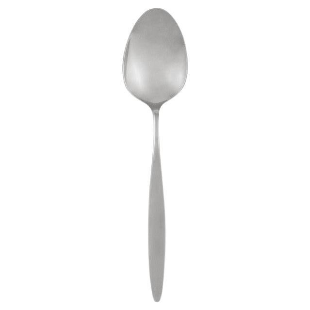 Georg Jensen Cypress Sterling Silver Dessert Spoon 021 For Sale
