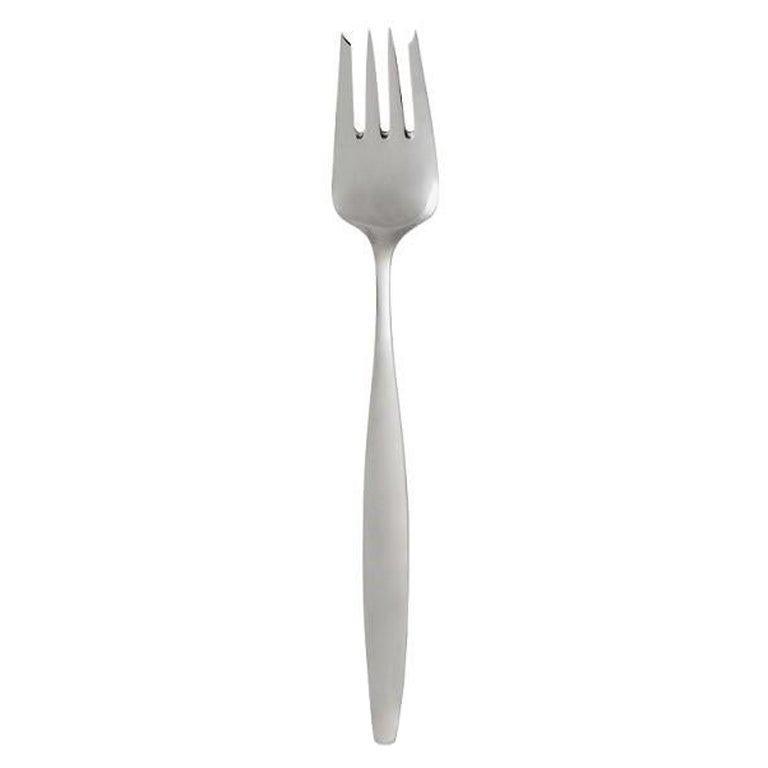 Georg Jensen Forchetta da insalata/pesce in argento sterling Cypress 041/061 in vendita