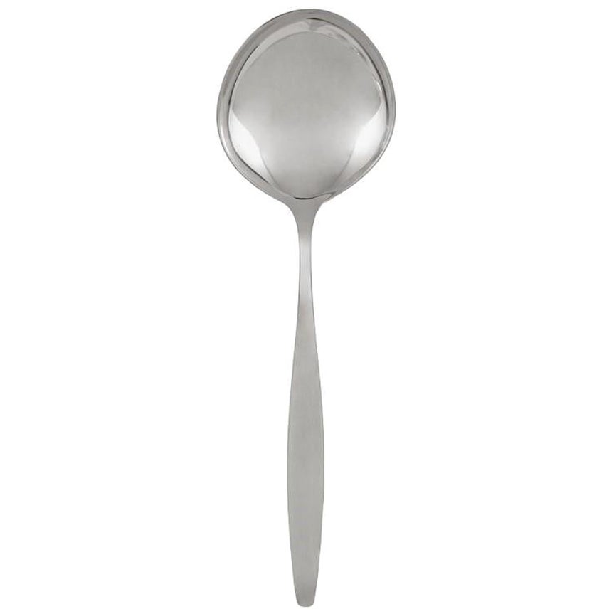 Servierlöffel aus Sterlingsilber mit Zypressenmotiv 115 von Georg Jensen