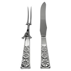 Georg Jensen Dahlia, service de sculpture en argent sterling 243