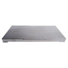 Georg Jensen Caja danesa clásica moderna de plata de ley