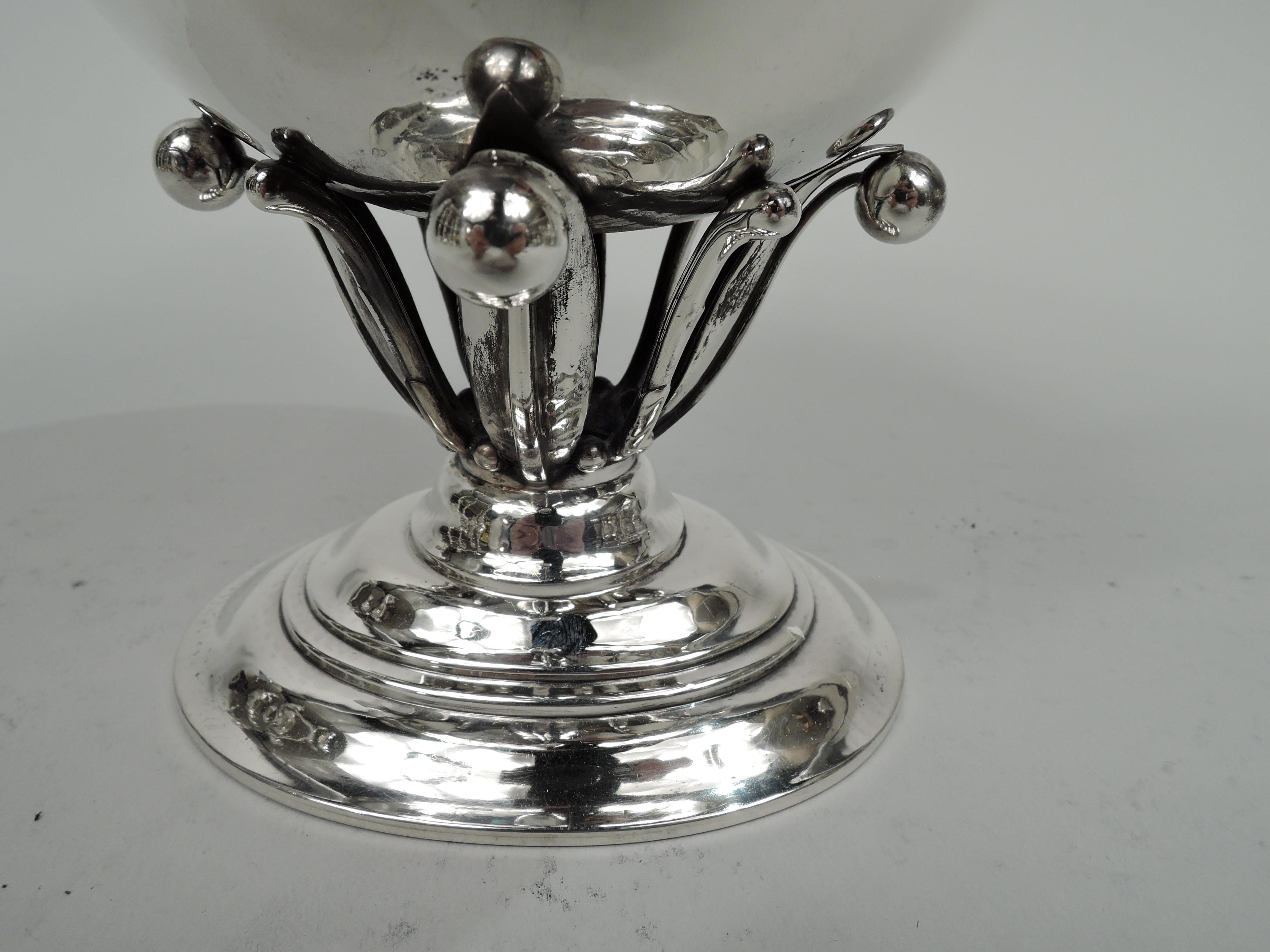 Danese Georg Jensen, mestolo in argento danese moderno e composto