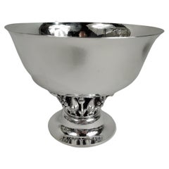 Georg Jensen Danish Modern Sterling Silver Footed Bowl