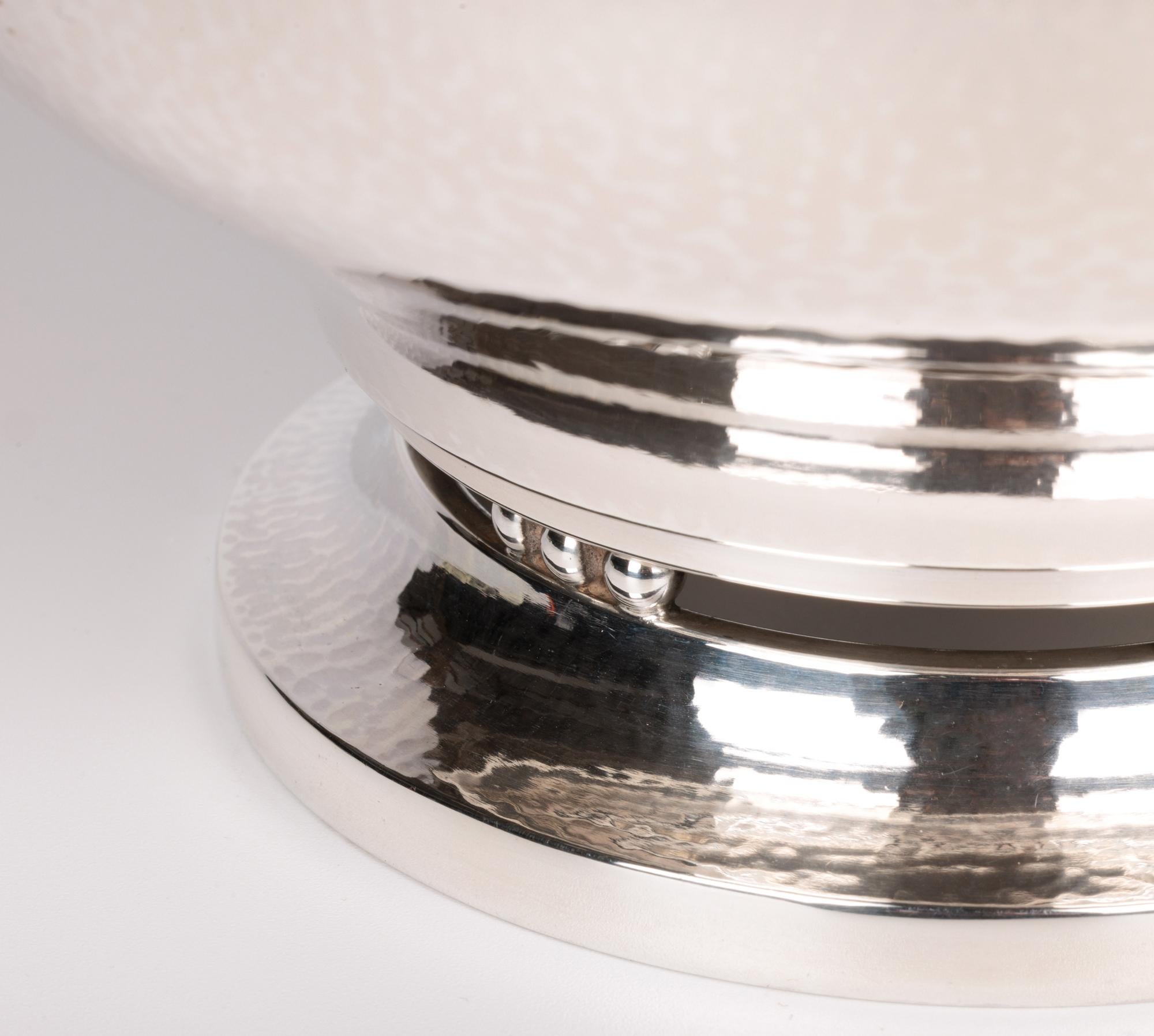 Georg Jensen Dänisches Silber Modell 414 Sockelschüssel im Zustand „Gut“ im Angebot in Bishop's Stortford, Hertfordshire