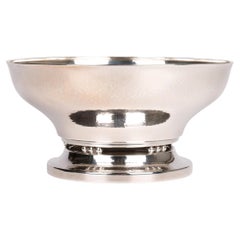 Georg Jensen Dänisches Silber Modell 414 Sockelschüssel