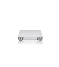 Georg Jensen, dänische Art-déco-Schatulle aus Sterlingsilber, Nr. 843, 1930