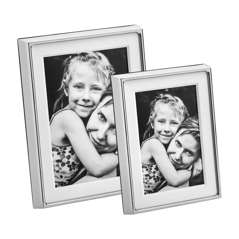 Georg Jensen Deco Picture Frame Set in Stainless Steel