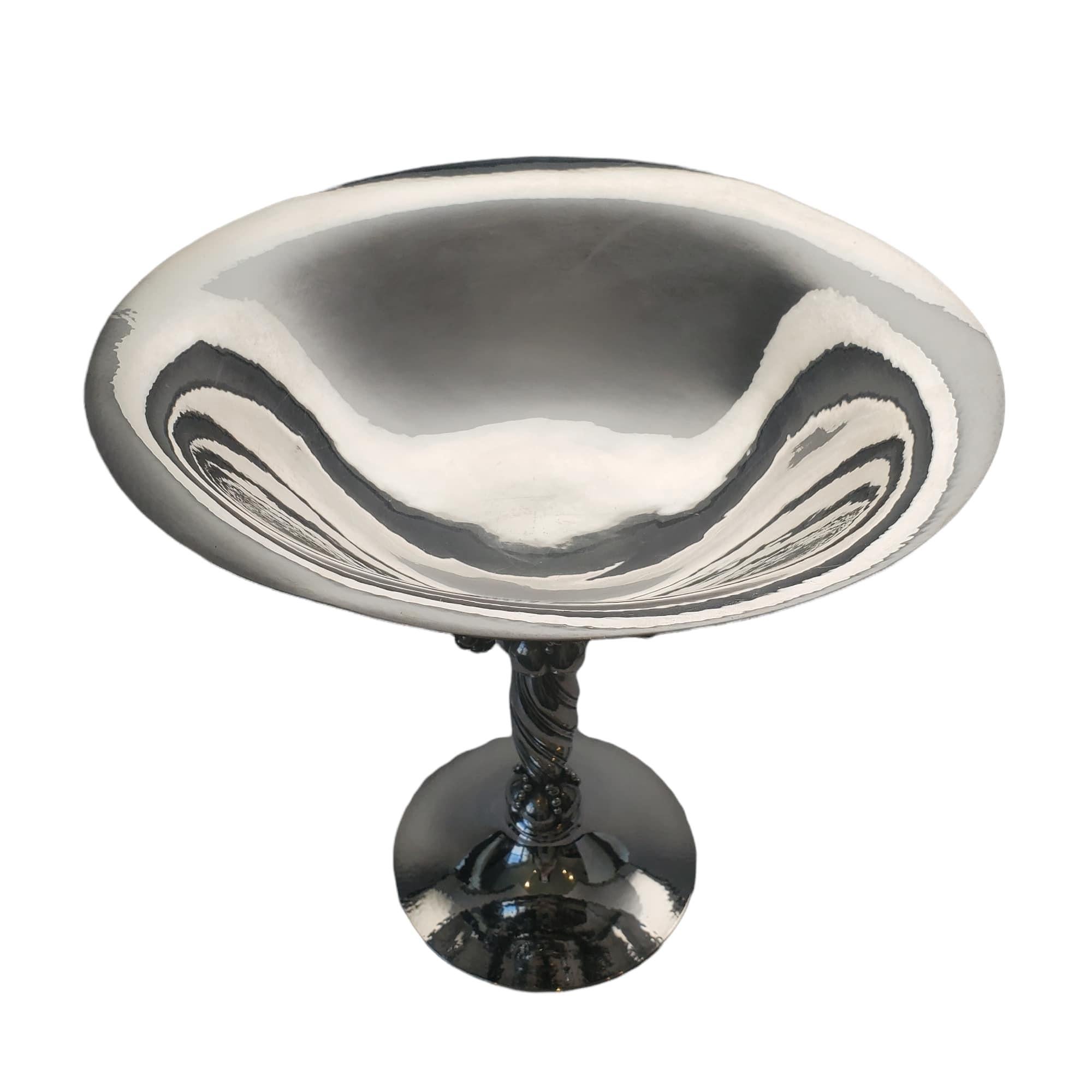 Georg Jensen Denmark 264B Sterling Silver Grape Compote Bowl #11616 In Good Condition In Washington Depot, CT